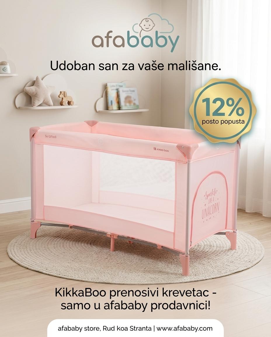 Prenosivi krevetac Kikka Boo So Gifted KKBPK001 Prenosivi krevetac Kikka Boo So Gifted KKBPK001